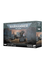 Warhammer 40K Astra Militarum: Krieg Artillery Team