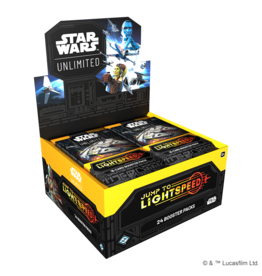 Fantasy Flight Games Star Wars: Unlimited – Jump to Lightspeed: Booster Display