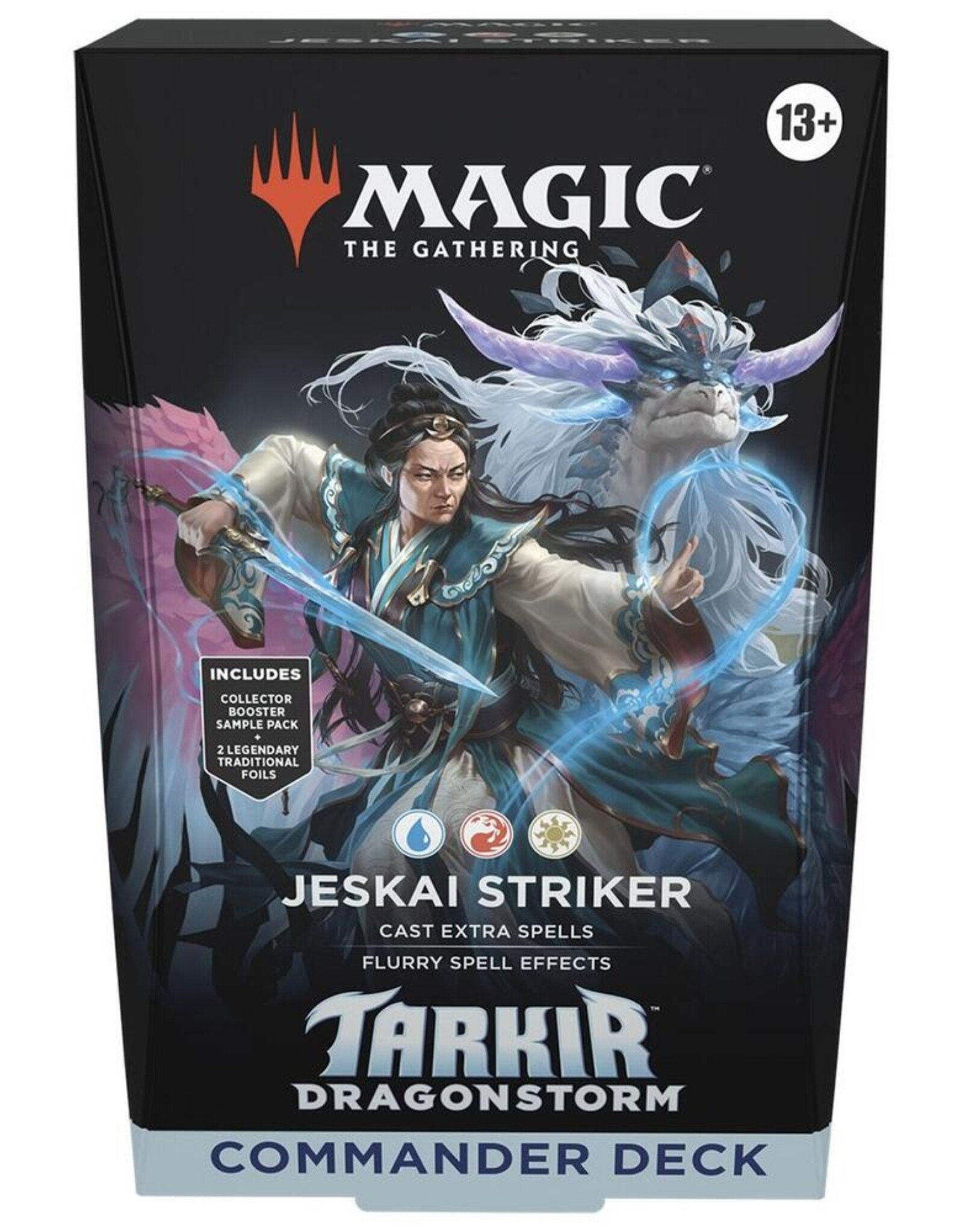 Magic MTG CCG: Tarkir Dragonstorm: Jeskai Striker Commander Deck