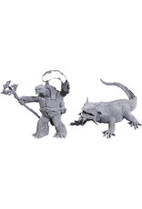WizKids D&D Nolzur's MUM: W24 Tortle Druid & Wild Shape Giant Lizard