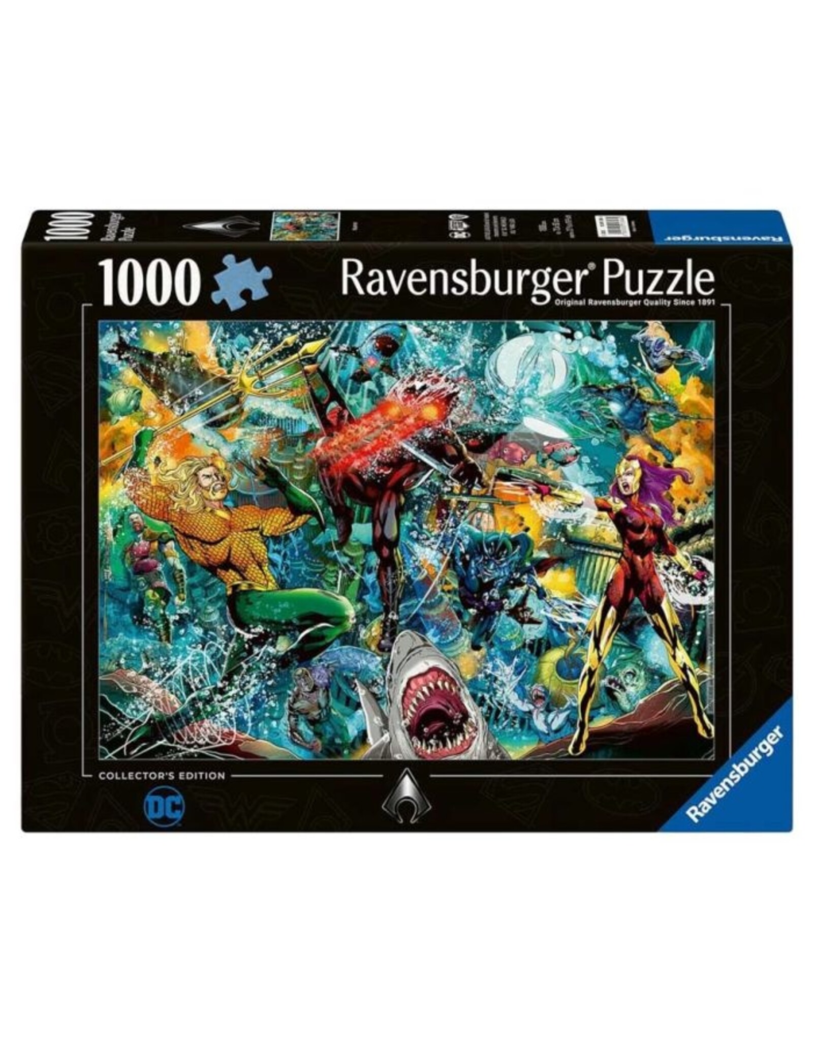 Ravensburger Puzzle: Aquaman Collector's Edition 1000 Piece