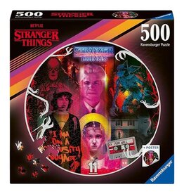 Ravensburger Puzzle: Stranger Things 500 Piece (Round)