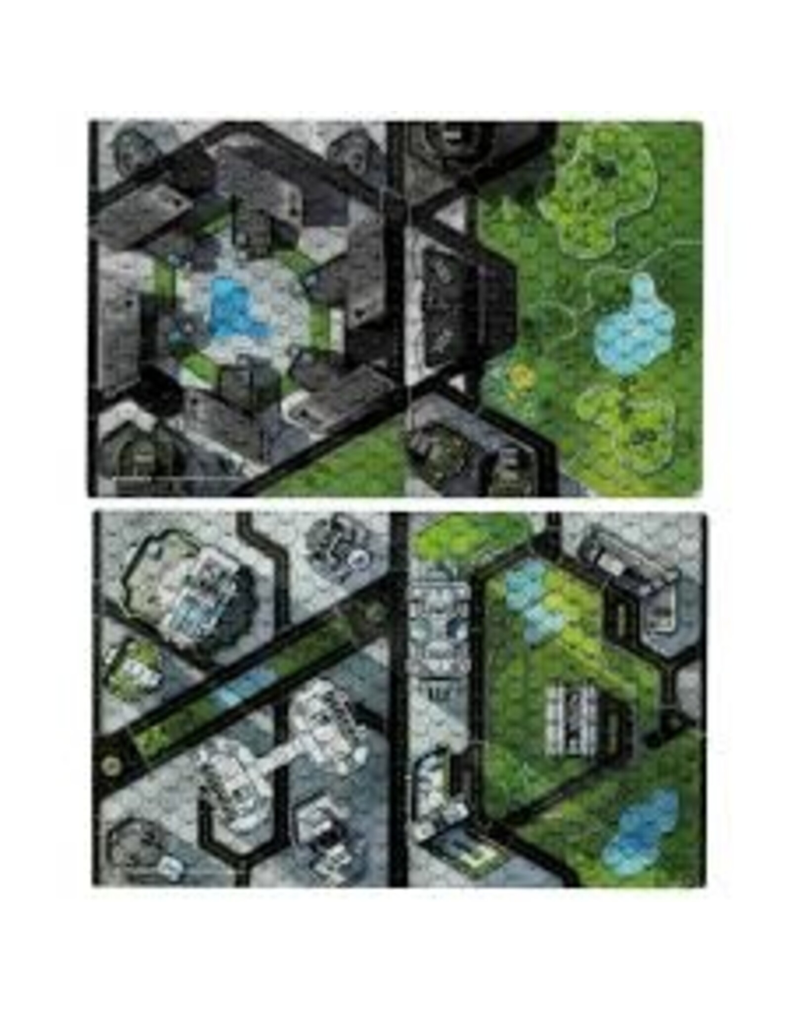 Catalyst Game Labs BattleTech: BattleMat: City: Central Park