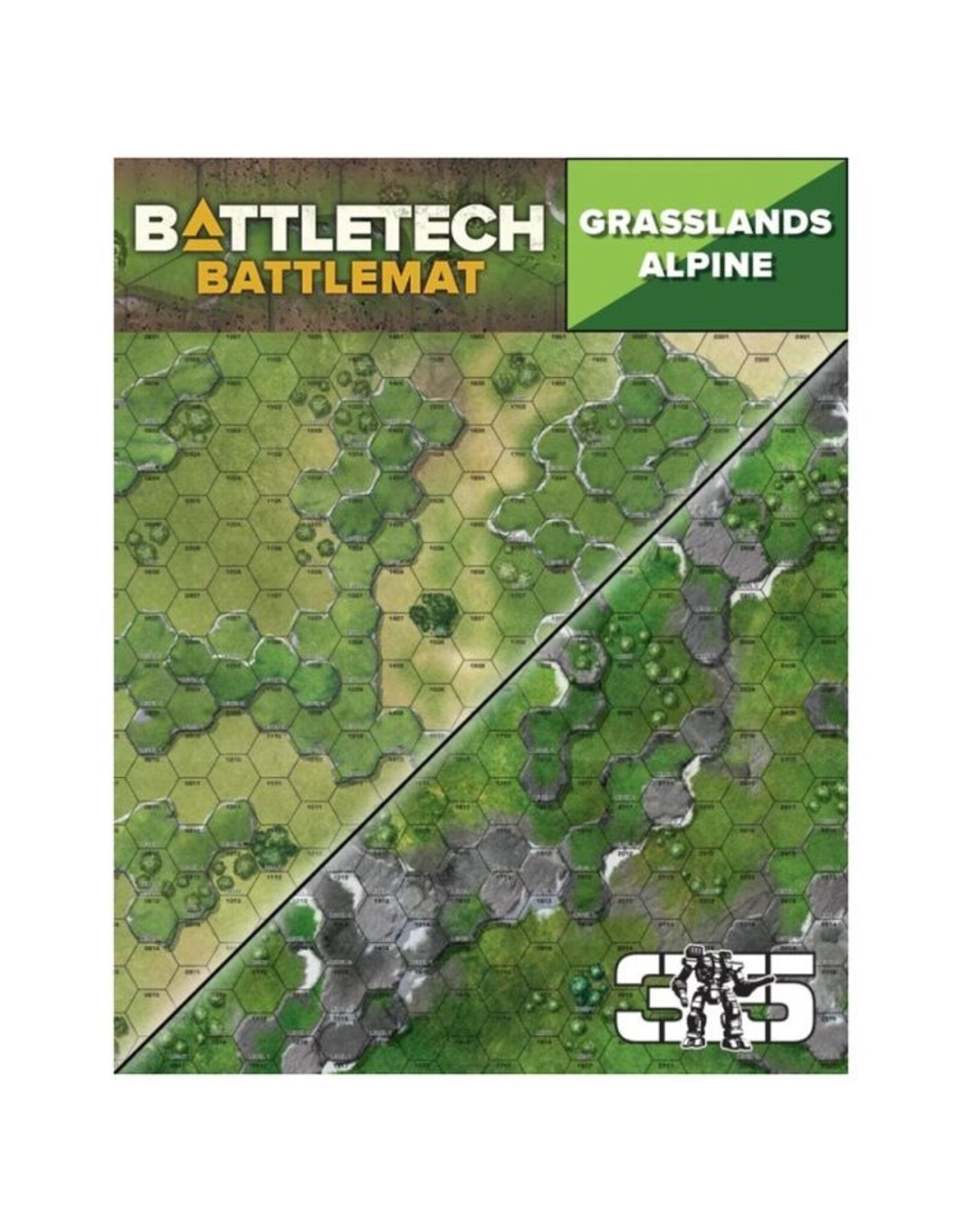 Catalyst Game Labs BattleTech: BattleMat: Savannah: Sinkholes