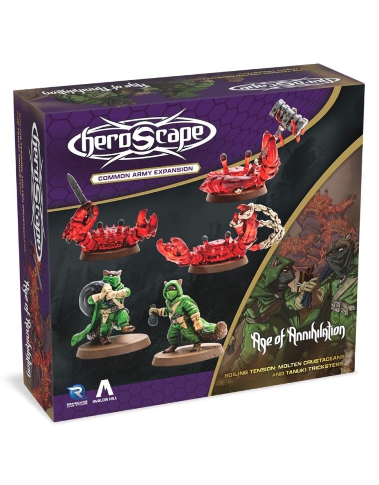 Heroscape Heroscape: Boiling Tension: Molten Crustaceans and Tanuki Tricksters Army Expansion (Pre Order)