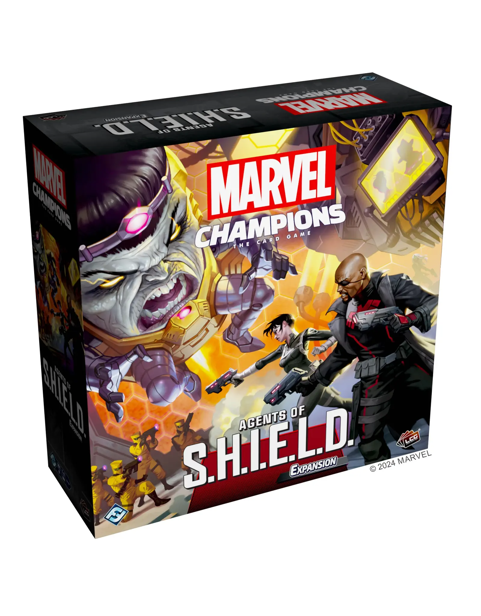 Fantasy Flight Games Marvel Champions: The Card Game – Agents of S.H.I.E.L.D Expansion