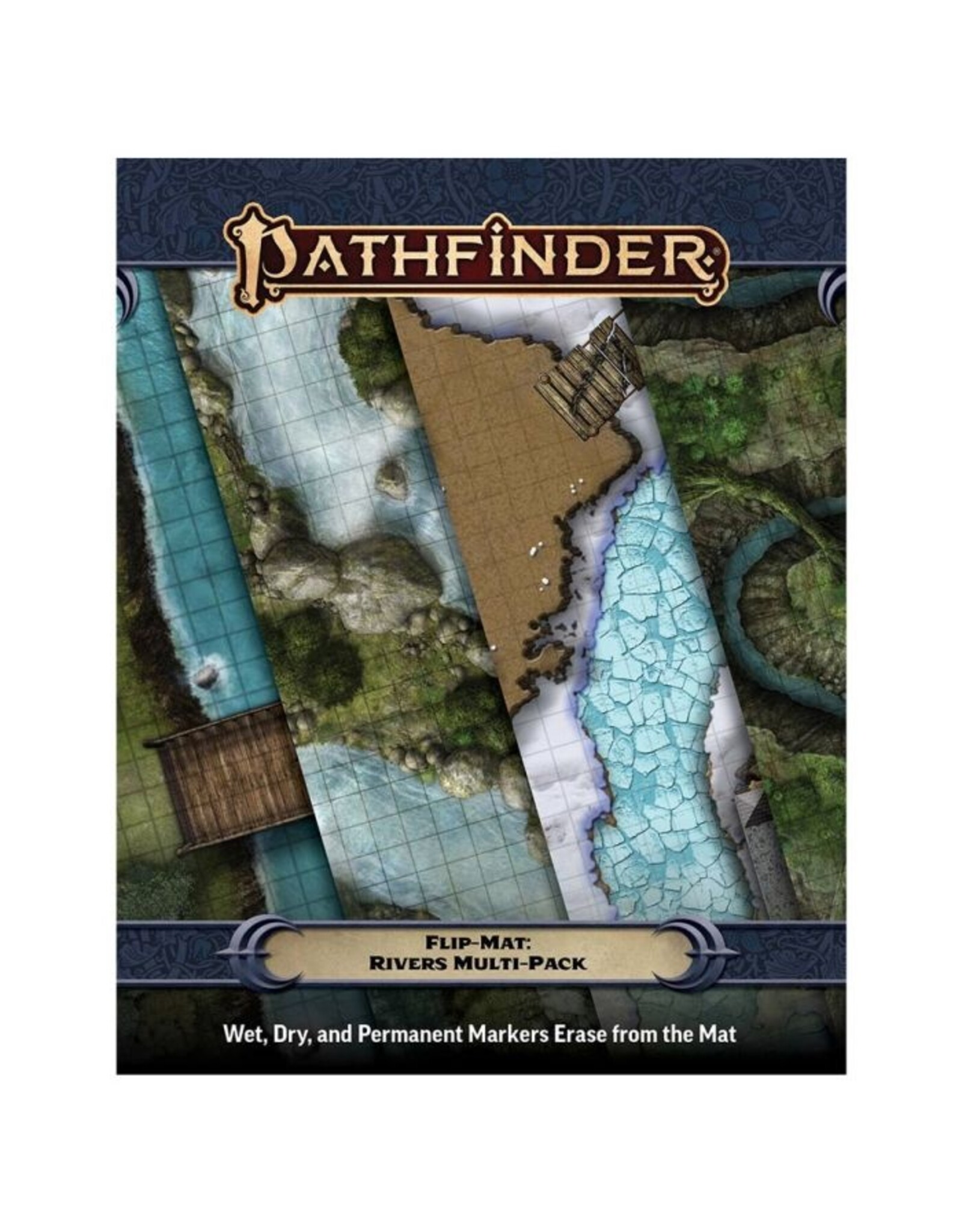 Paizo Publishing PF2E: Flip Mat: Rivers Multi-Pack
