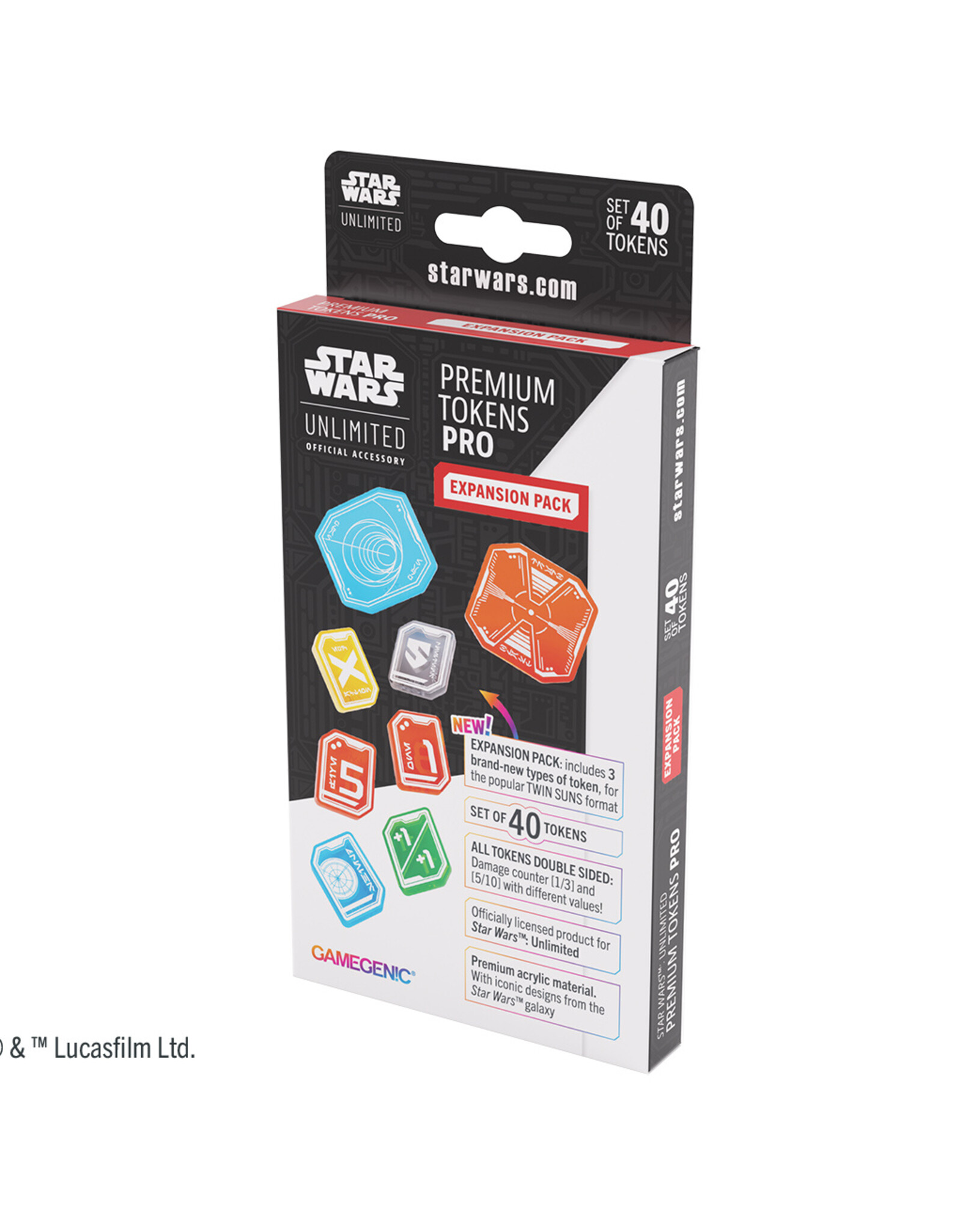 GameGenic Star Wars: Unlimited: Premium Tokens Pro Expansion Pack