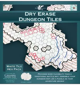 Role 4 Initiative Dry-Erase Hexagon Game Tiles