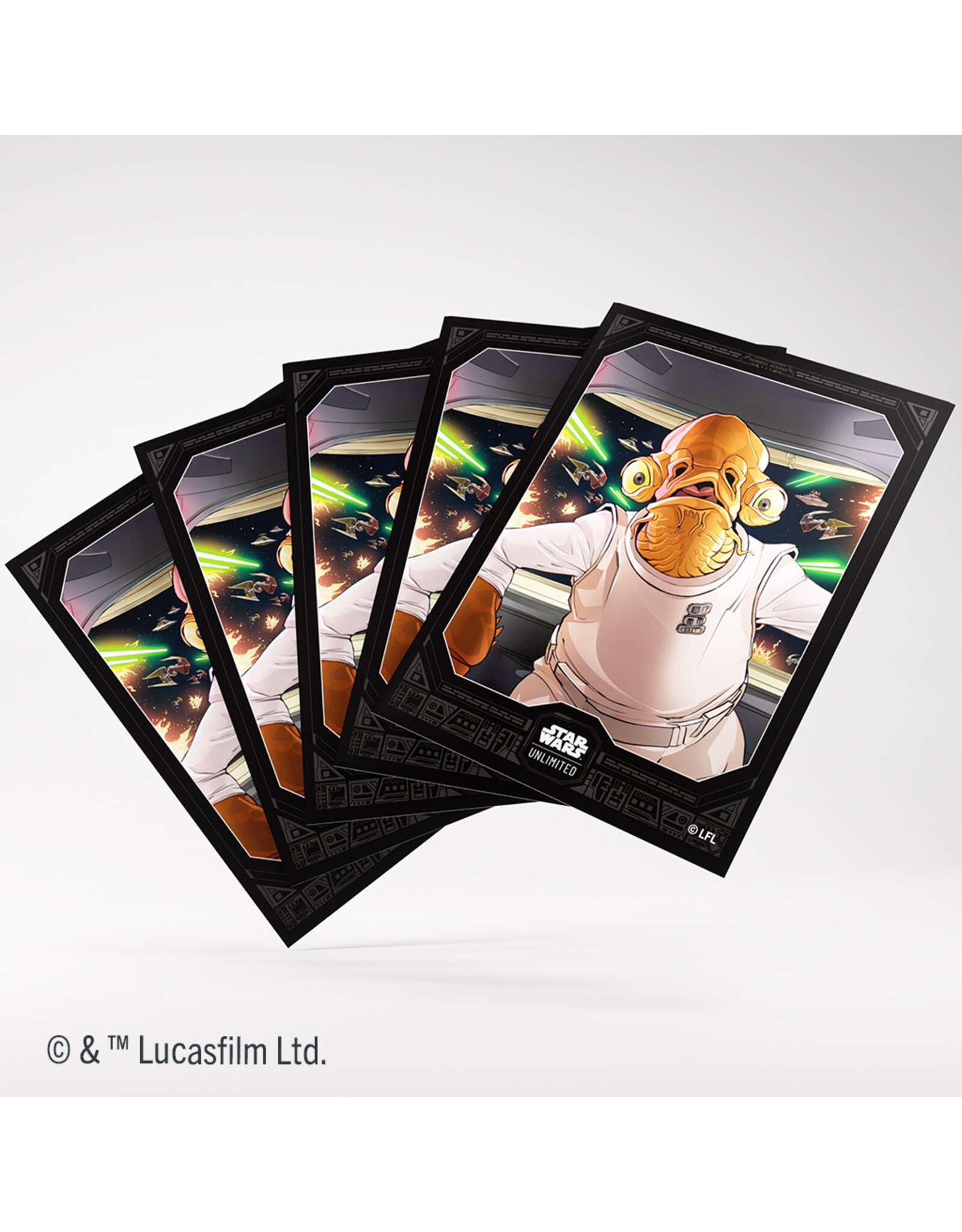 GameGenic SWU: Premium Art Sleeve Admiral Ackbar