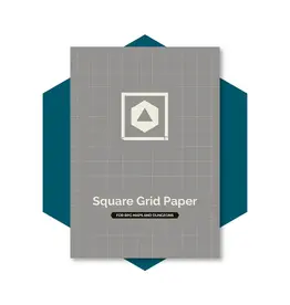 Roll & Play Press Grid Paper Pad: Square Grid