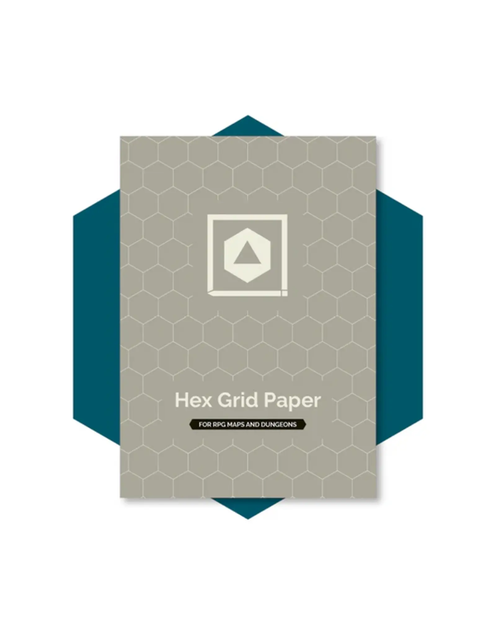 Roll & Play Press Grid Paper Pad: Hex Grid