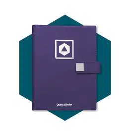 Roll & Play Press Quest Binder: Purple