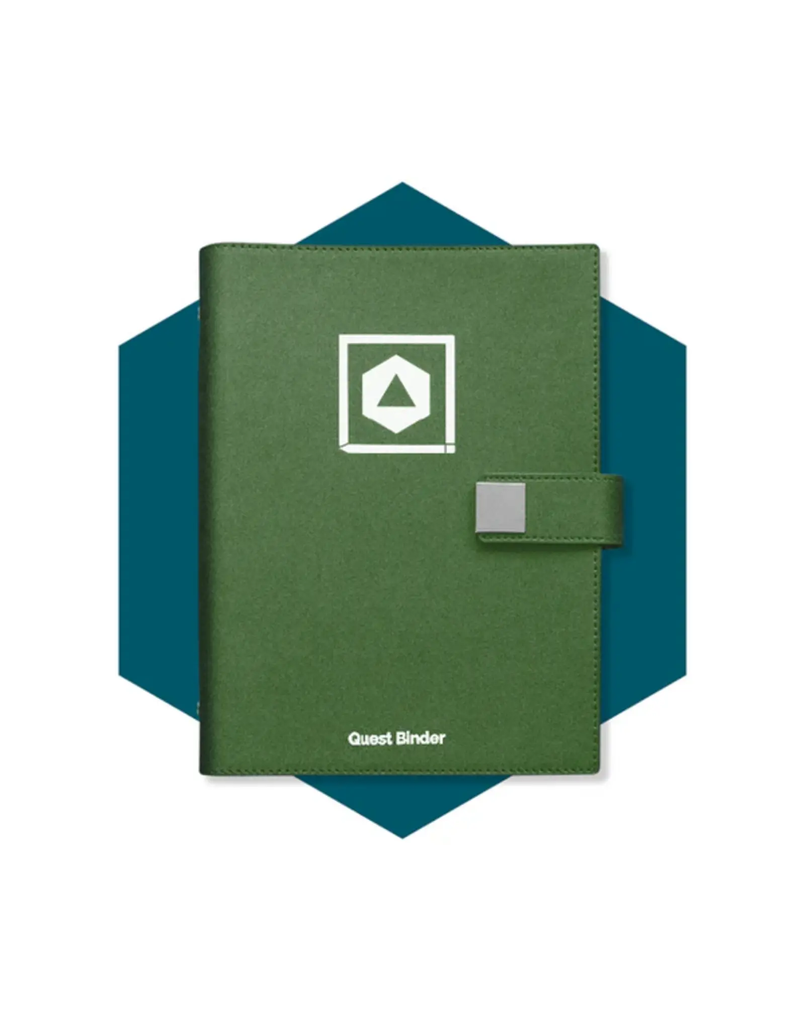Roll & Play Press Quest Binder: Green