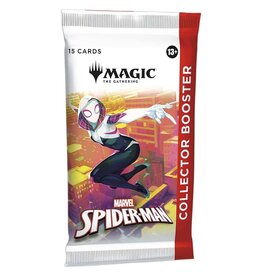 Magic Magic the Gathering CCG: Marvel`s Spider Man Collector Booster Pack