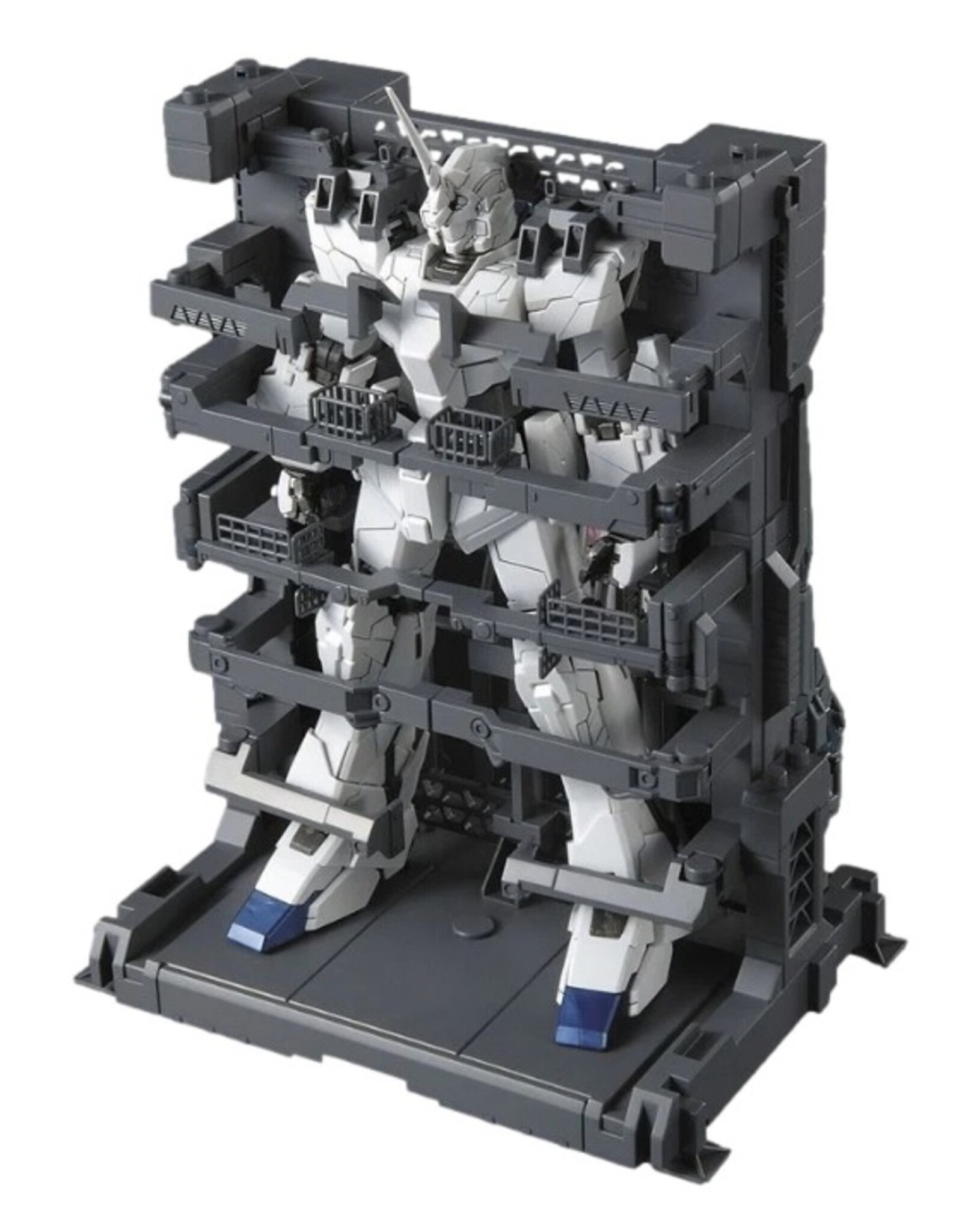 Bandai Gunpla: Master Grade - Gundam UC, Unicorn Gundam HD COLOR + MS CAGE