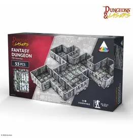 Archon Studios Dungeons & Lasers: Fantasy Dungeon: Pre-Painted