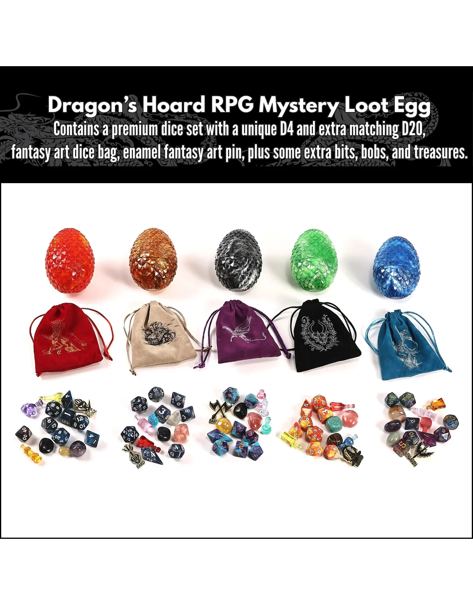 Dragon's Hoard RPG Mystery Egg