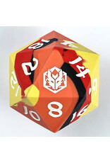 d20 55mm Chonk (Silicone): Fire Ball