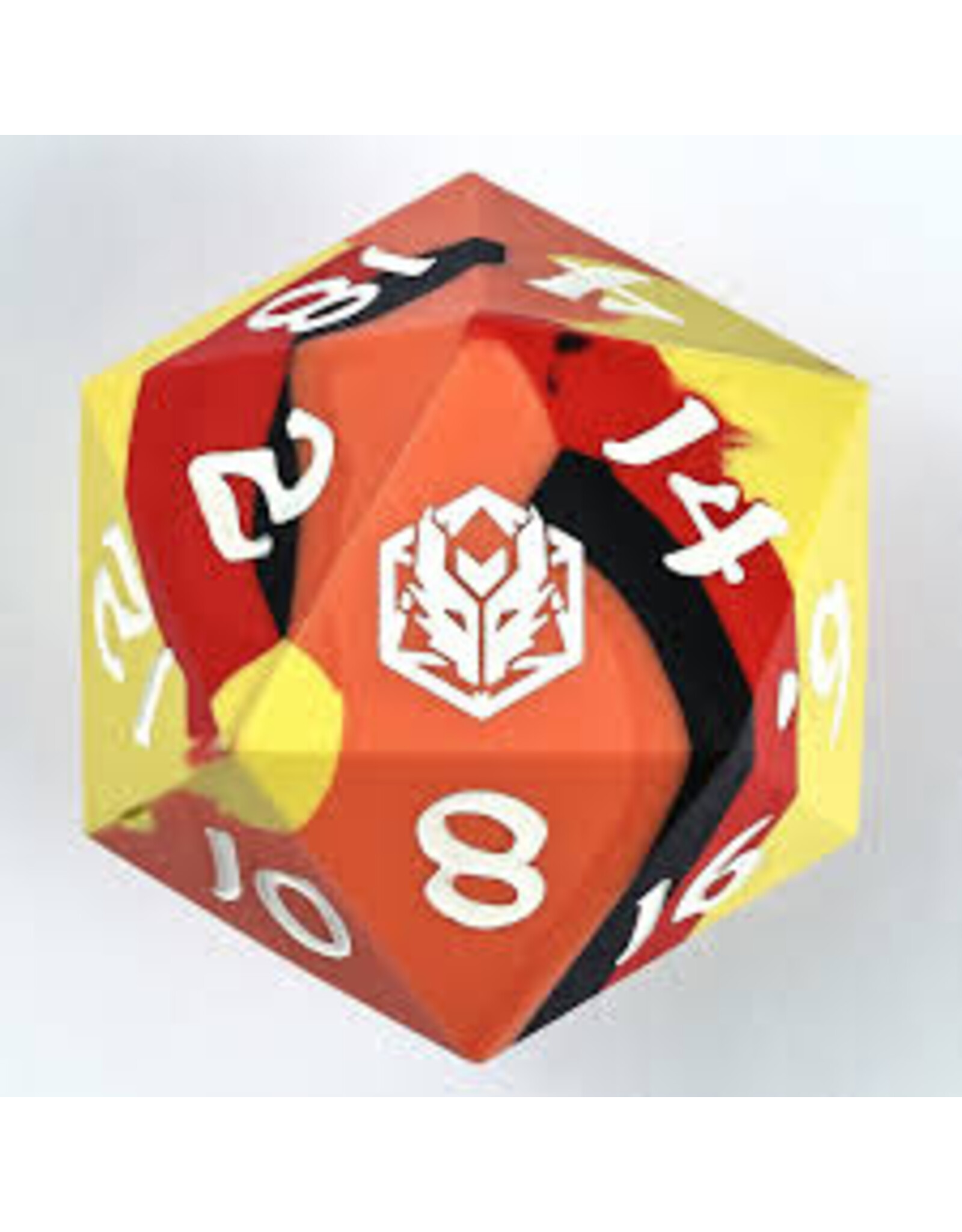 d20 55mm Chonk (Silicone): Fire Ball