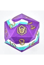 d20 55mm Chonk (Silicone): Celestial Gleam