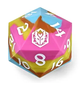d20 55mm Chonk (Silicone): Radiant Whispers