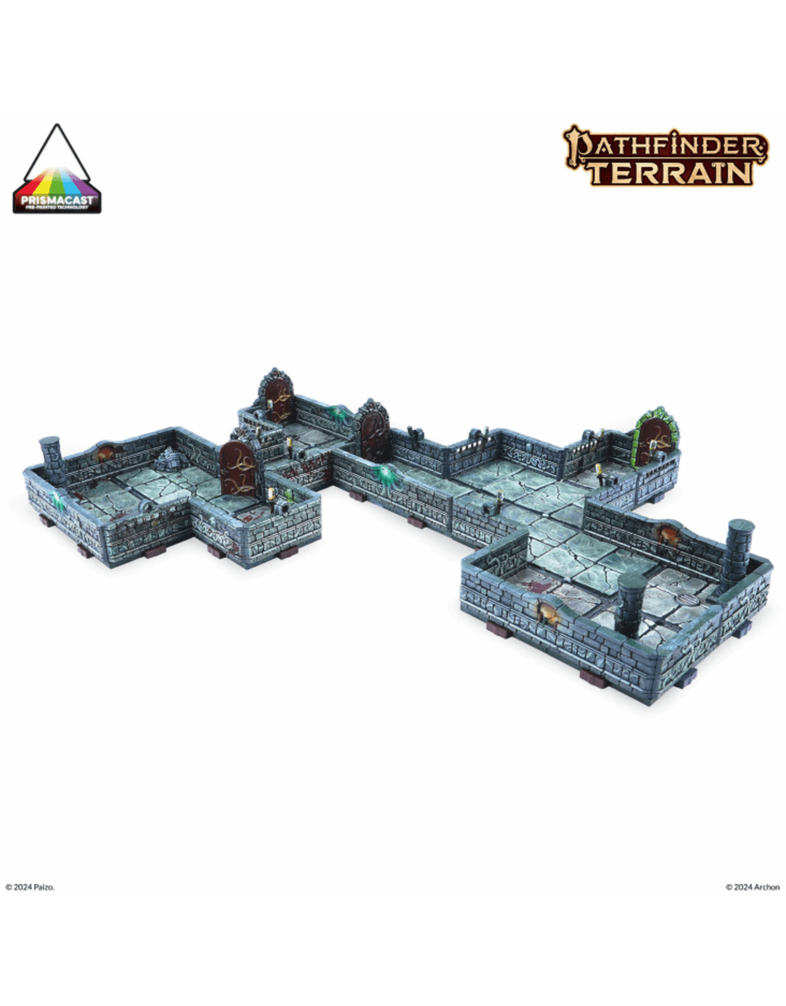 Archon Studios Dungeons & Lasers: Pathfinder Terrain: Abomination Vaults Pre-Painted