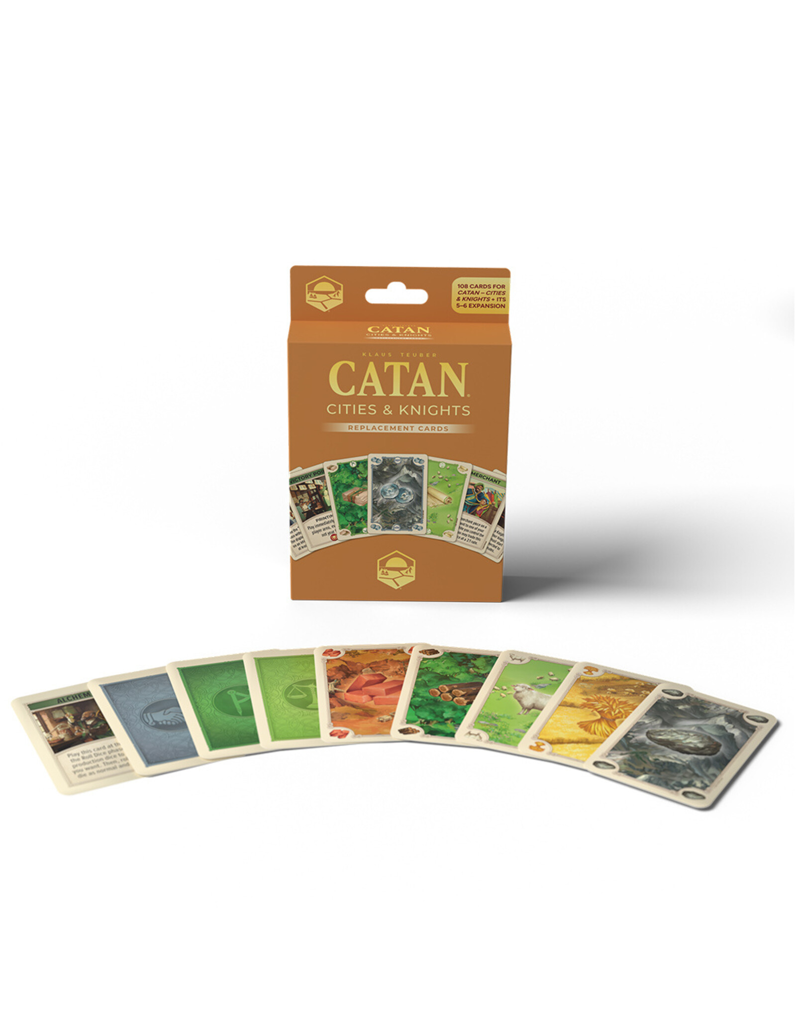 Catan Studios Catan: Cities & Knights: 6th Edition Replacement Cards