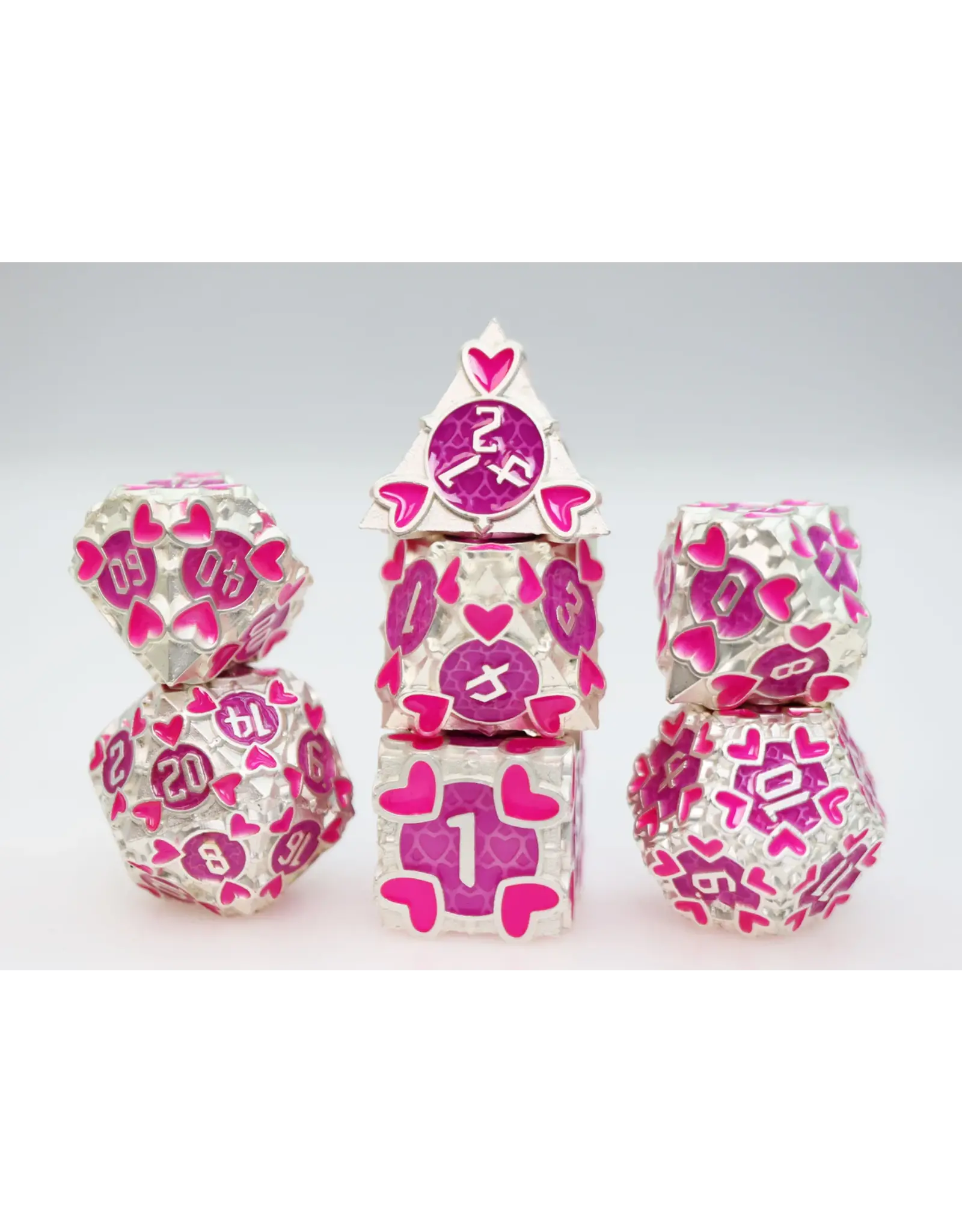 Foam Brain Erotes' Arrow: Hedylogos - Metal RPG Dice Set