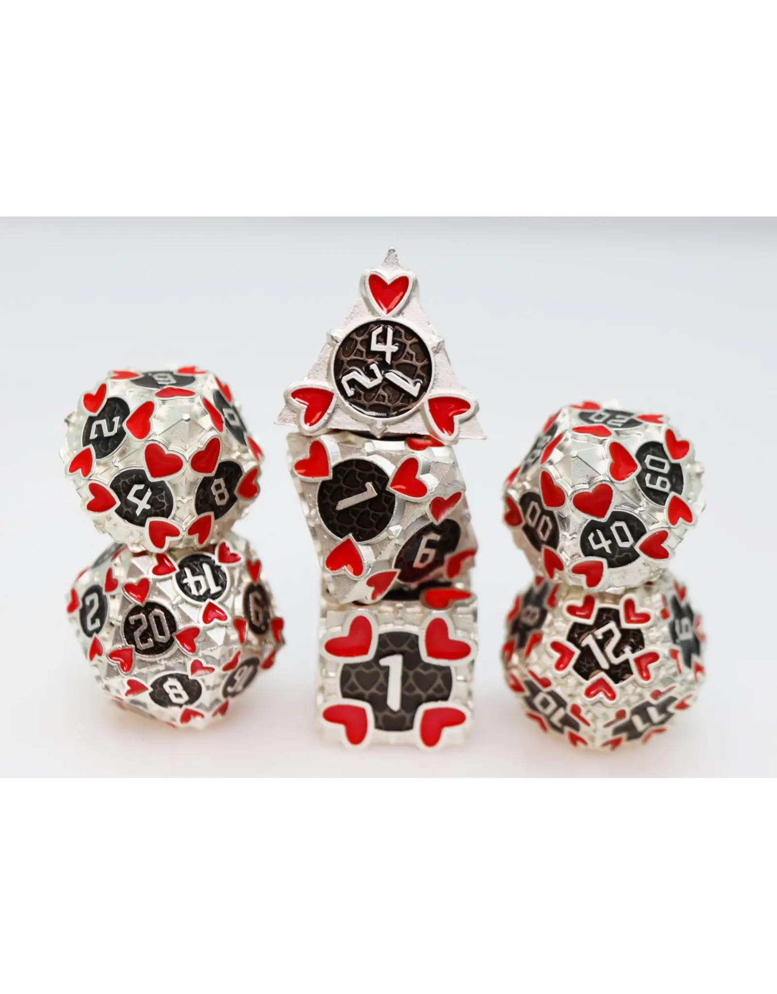 Foam Brain Erotes' Arrow: Anteros - Metal RPG Dice Set