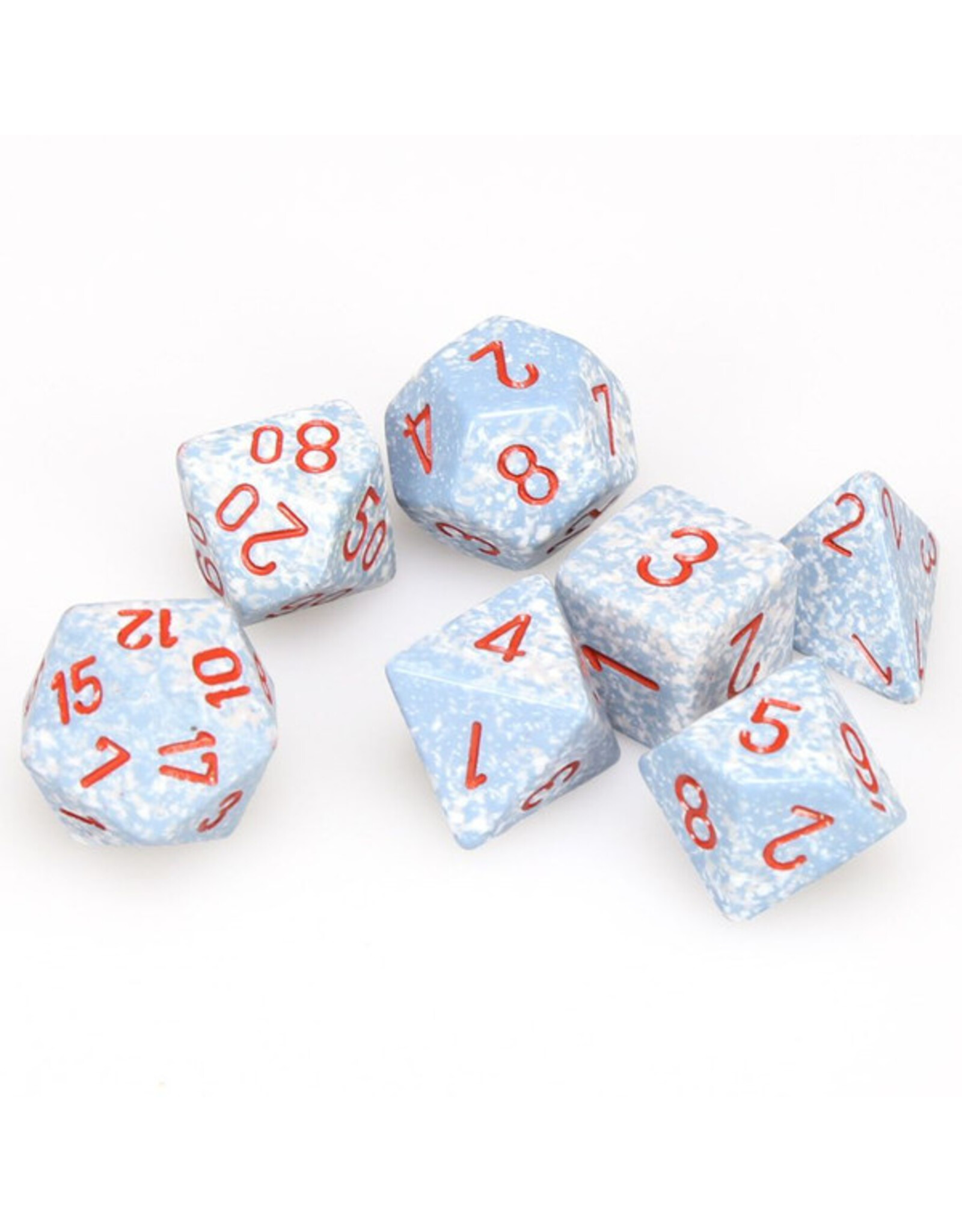 Chessex 7-Set Cube Speckled Air