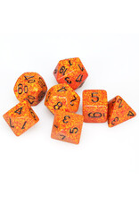 Chessex 7-Set Cube Speckled Fire