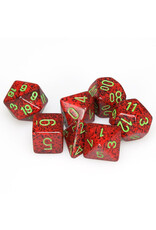 Chessex 7-Set Cube Speckled Strawberry