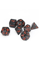 Chessex 7-Set Cube Speckled Space