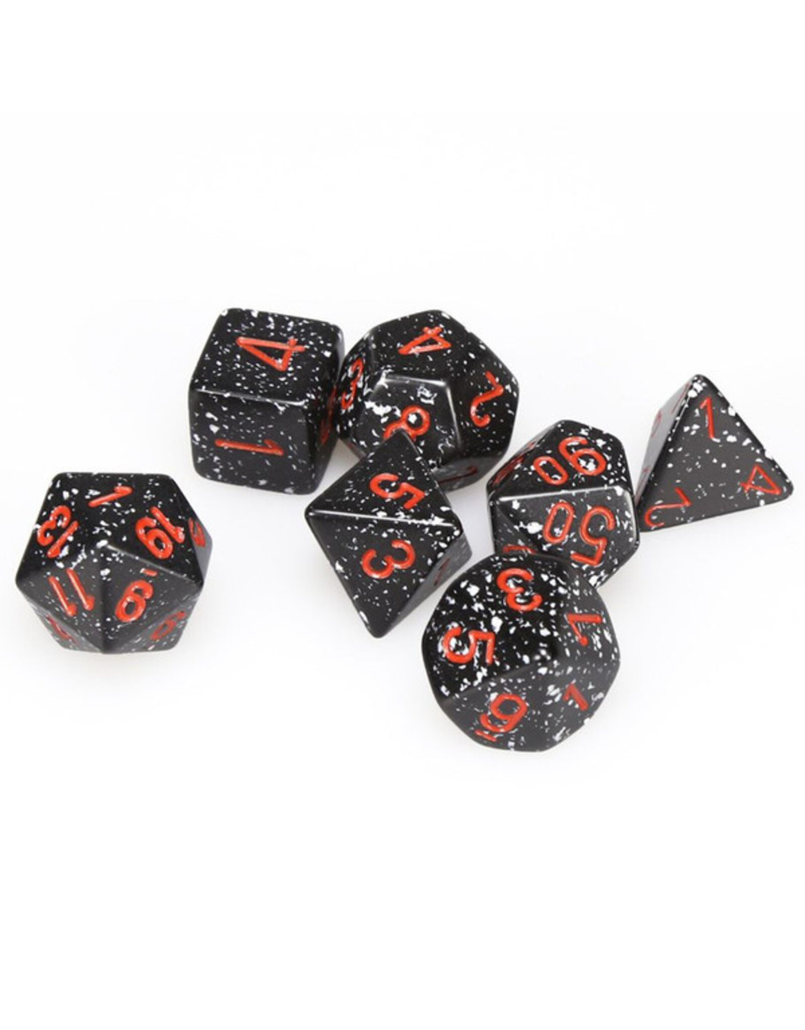 Chessex 7-Set Cube Speckled Space