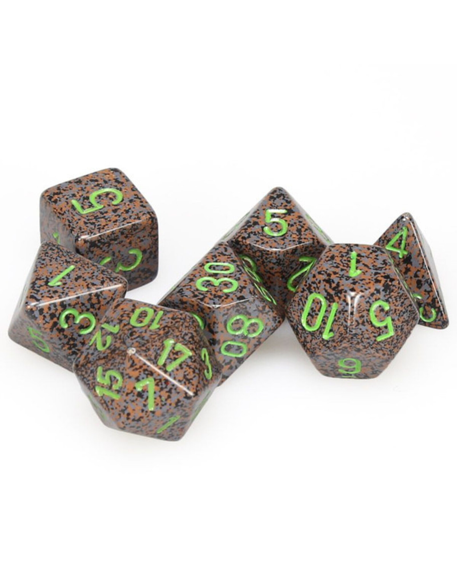 Chessex 7-Set Cube Speckled Earth