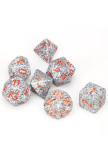 Chessex 7-Set Cube Speckled Granite