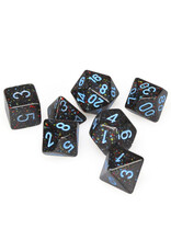 Chessex 7-Set Cube Speckled Blue Stars