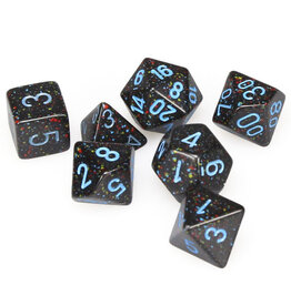 Chessex 7-Set Cube Speckled Blue Stars