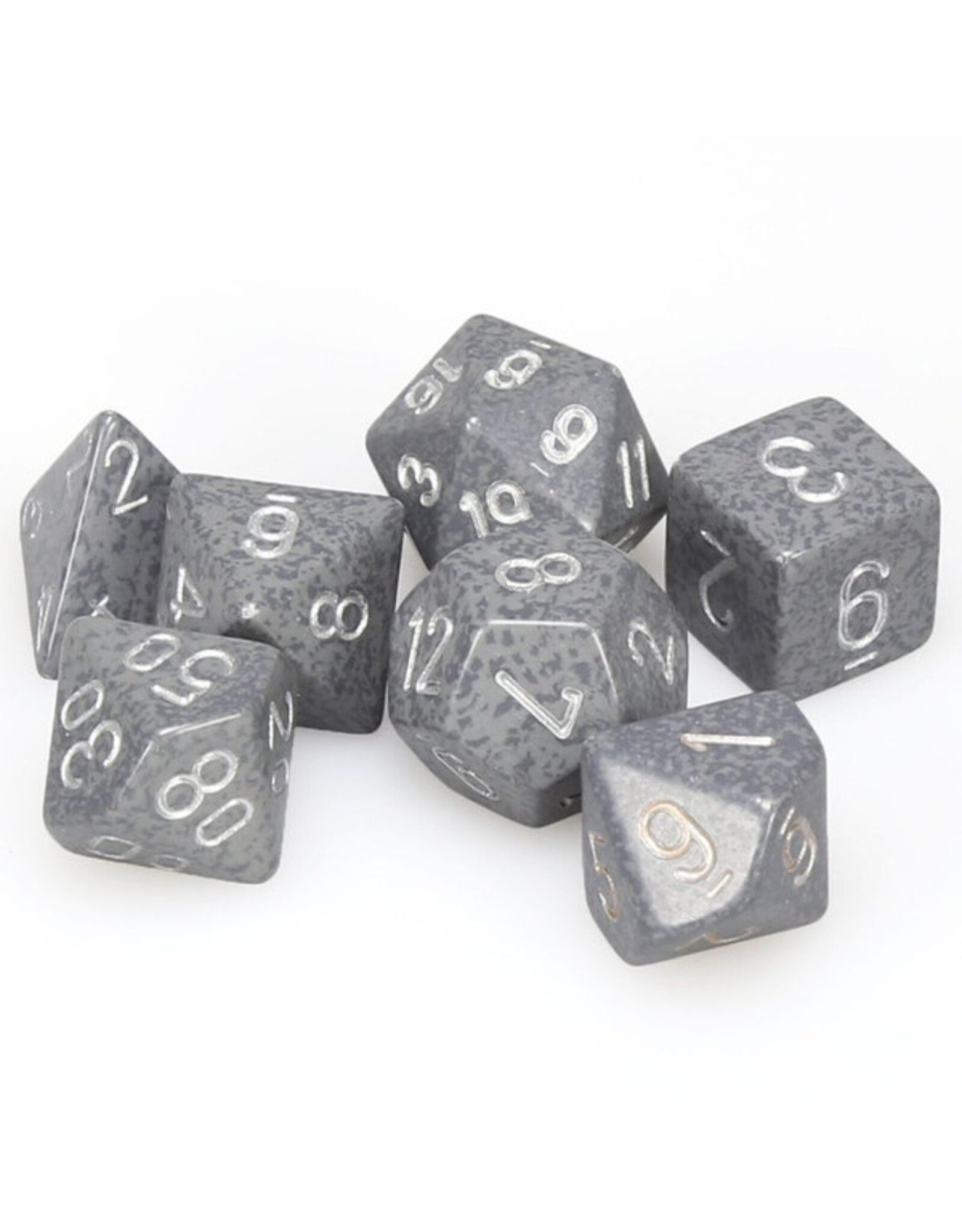 Chessex 7-Set Cube Speckled Hi-Tech