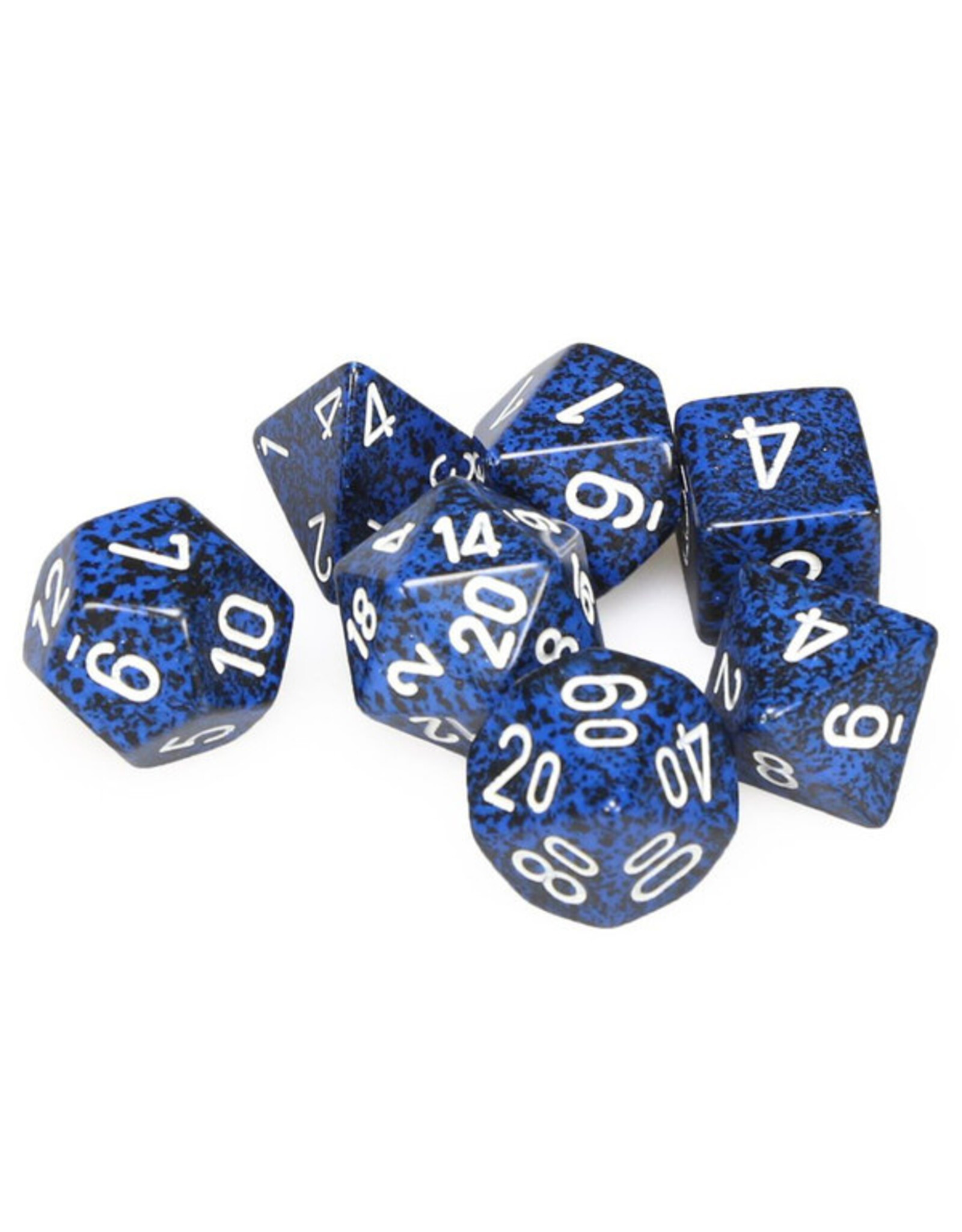 Chessex 7-Set Cube Speckled Stealth