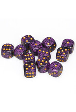 Chessex d6 Cube 16mm Speckled Hurricane (12)