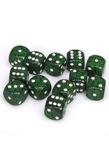Chessex d6 Cube 16mm Speckled Recon (12)