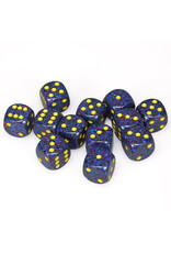 Chessex d6 Cube 16mm Speckled Twilight (12)
