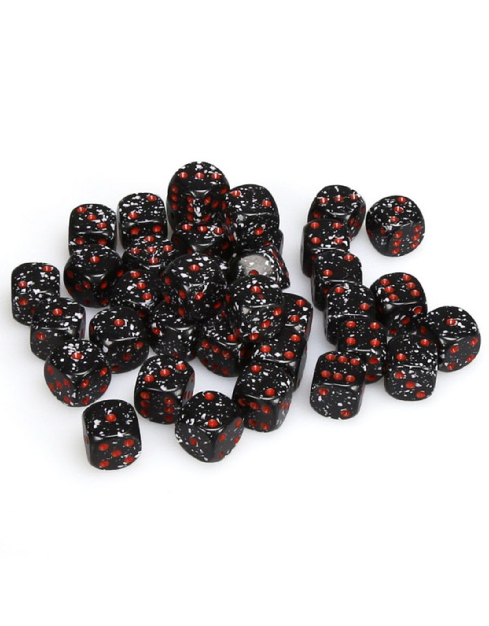 Chessex d6 Cube 12mm Speckled Space (36)