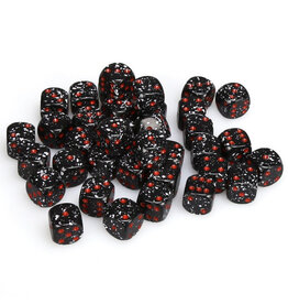 Chessex d6 Cube 12mm Speckled Space (36)