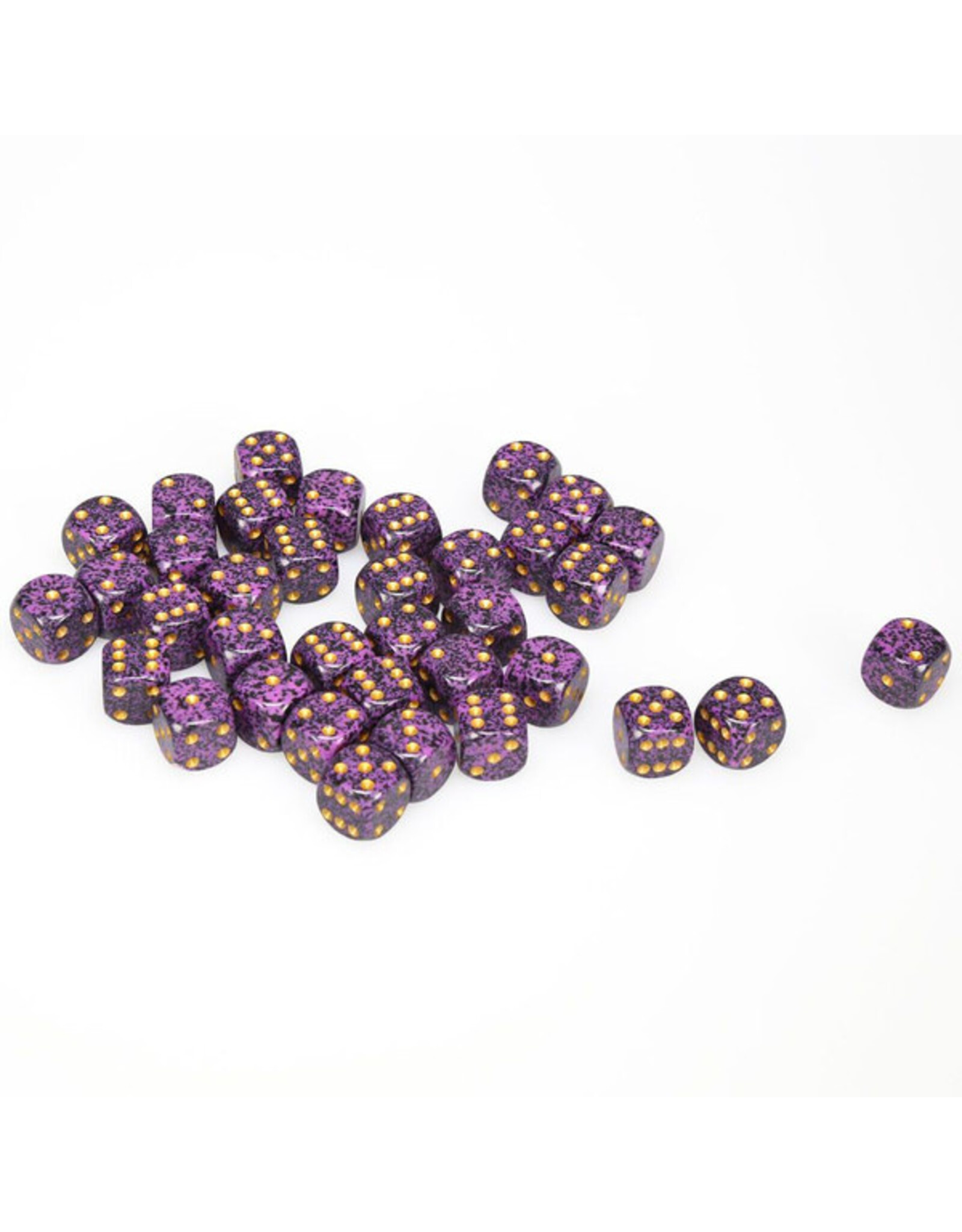 Chessex d6 Cube 12mm Speckled Hurricane (36)