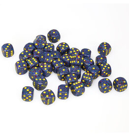 Chessex d6 Cube 12mm Speckled Twilight (36)