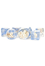 Metallic Dice Games 7-Set Sea Conch