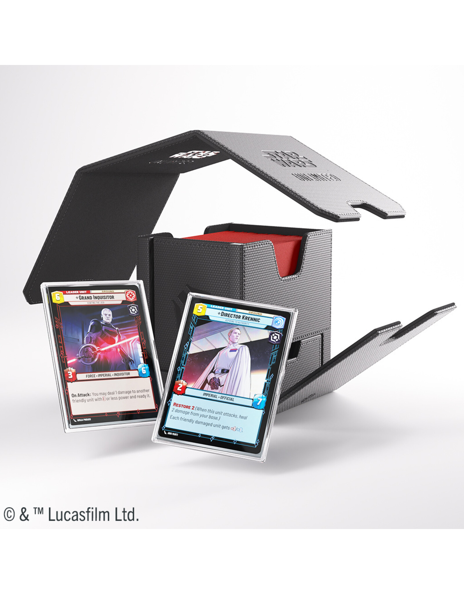 GameGenic SWU: Twin Suns Deck Pod Black